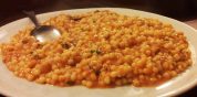 Fregula con sugo di agnello