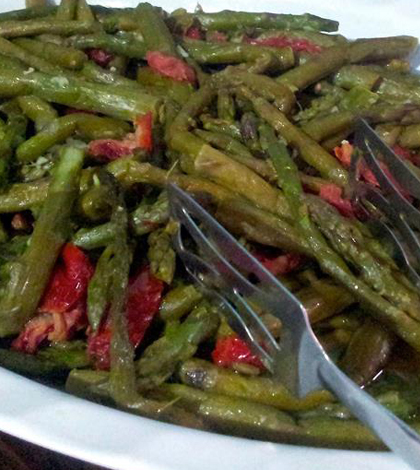 Asparagi al cartoccio