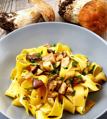 Fettuccine ai funghi porcini