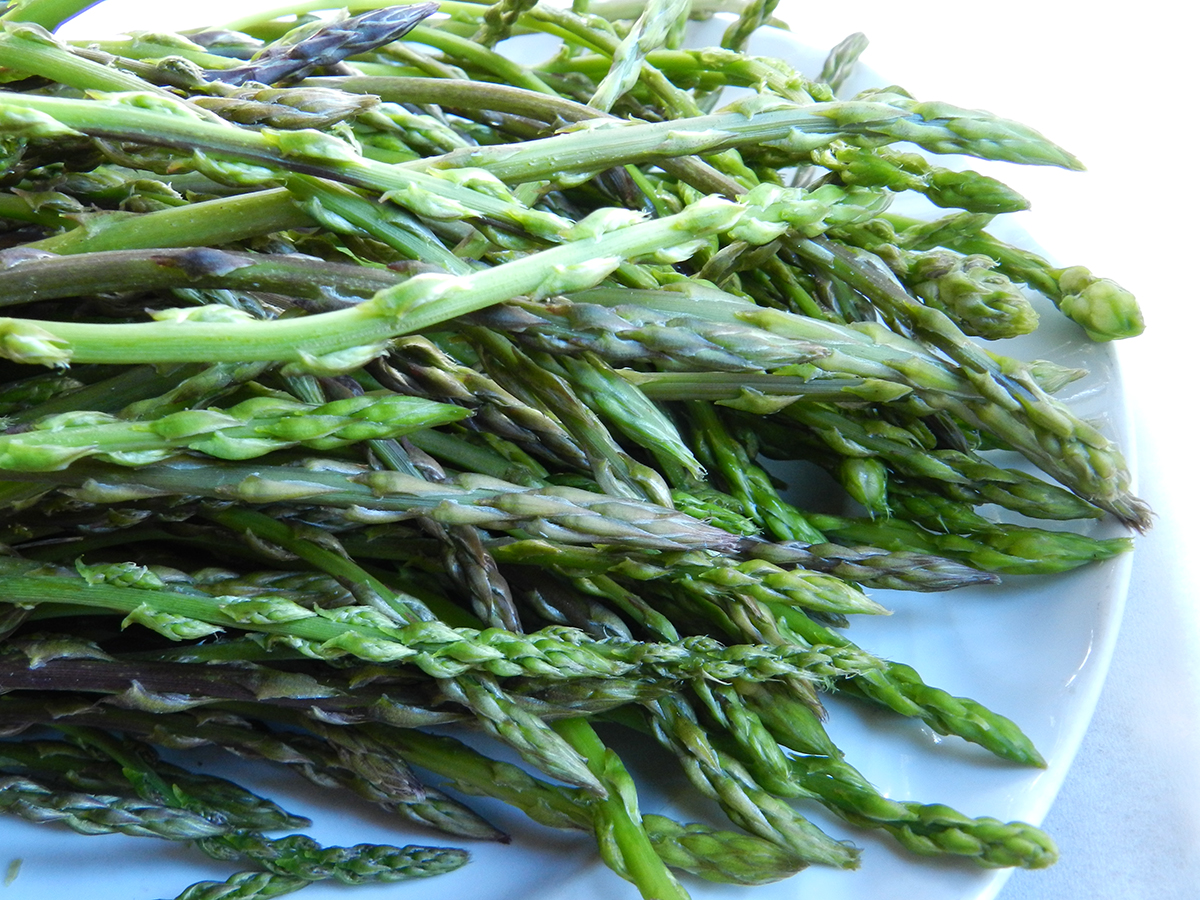 Asparagi..ed è gia primavera