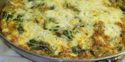 Frittata di finocchi e spinaci