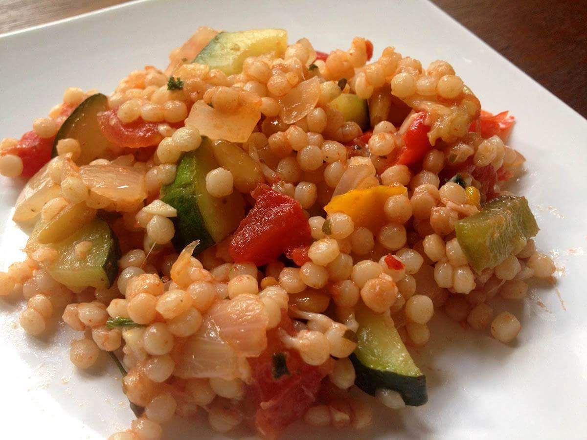 Fregula vegetariana